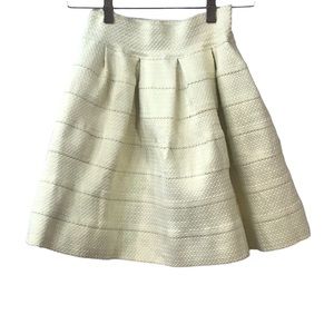 FSR Cream Mini Skirt Size M